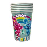 VASOS PISTA DE BLUE X6